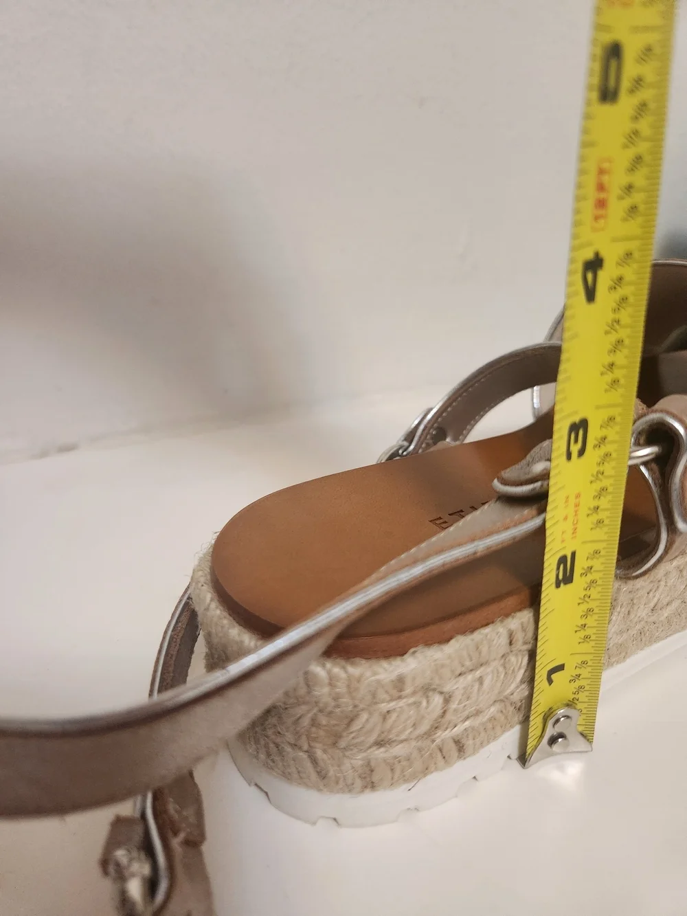 Etienne Aigner buckle espadrille